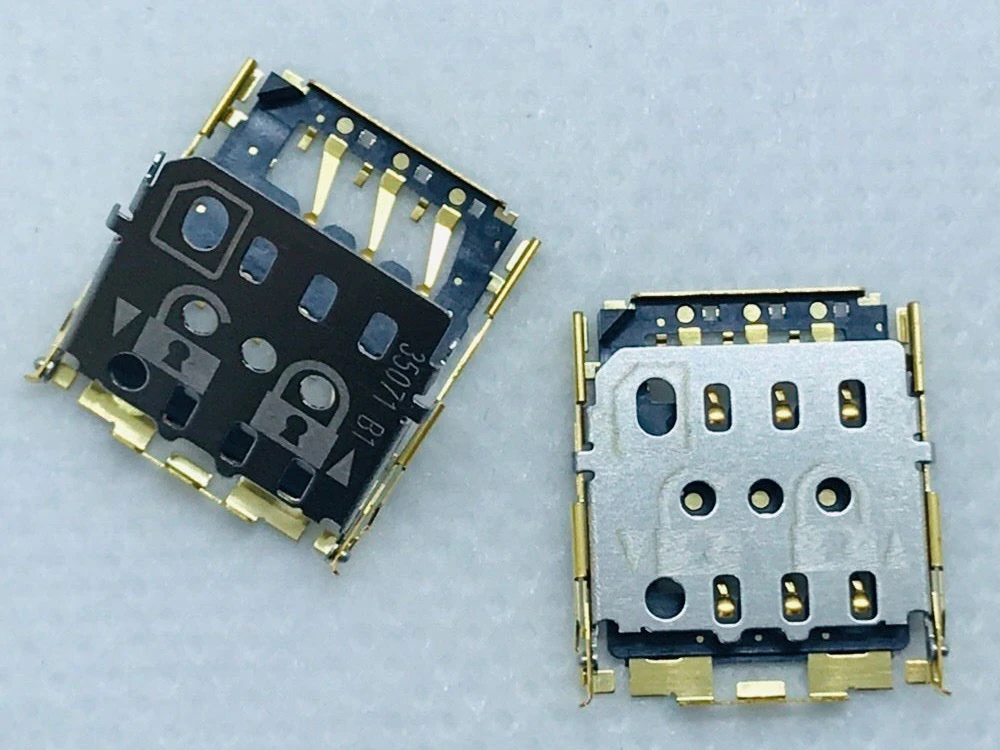 

X Flip Old Machine 6/8pin Micro SIM TF SD Card Adapter Holder Reader Motherboard Flex Cable Repair Accessory FPC Metal Eject Pin