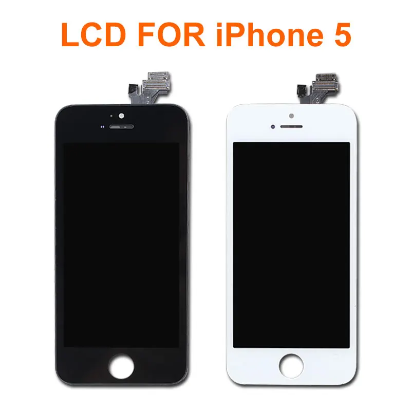 Для iPhone 5S ЖК дисплей для 5 SE 5C экран дигитайзер AAA Качество без битых пикселей ecran