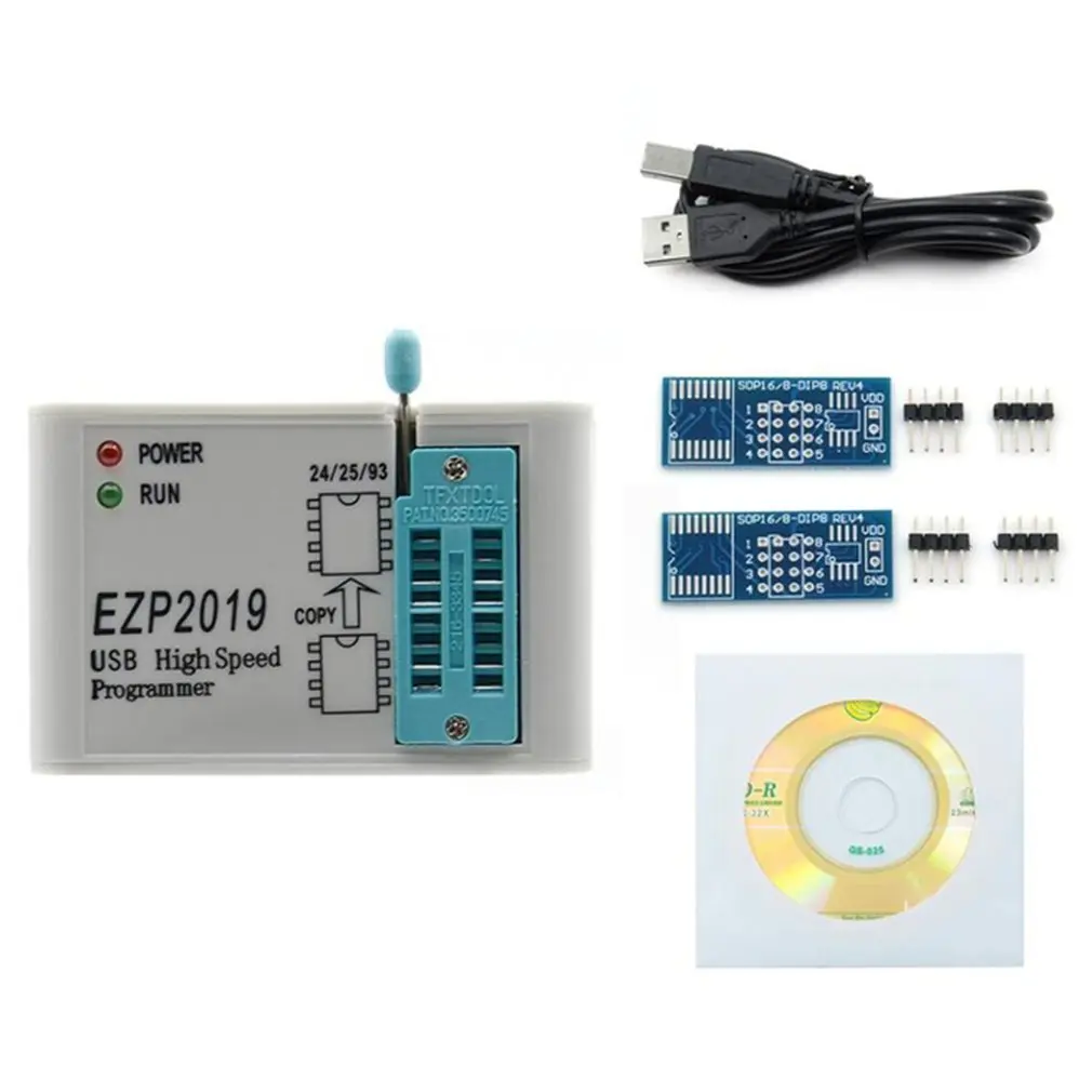 EZP2019 высокоскоростной USB SPI программист лучше чем EZP2013 EZP2010 2011 поддержка 24 25 93 EEPROM