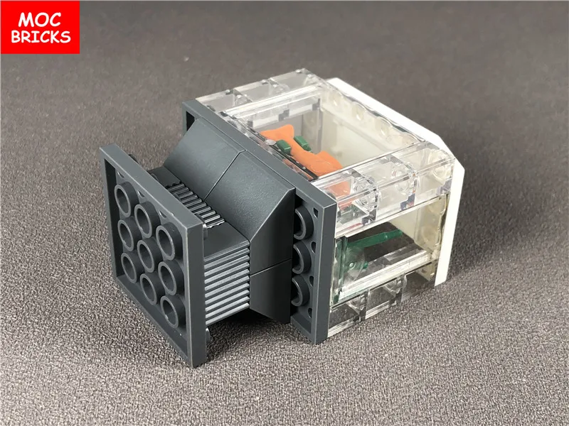 Набор кубики MOC сделай сам украшение для семьи экшн фигурка аквариума Trans Fish