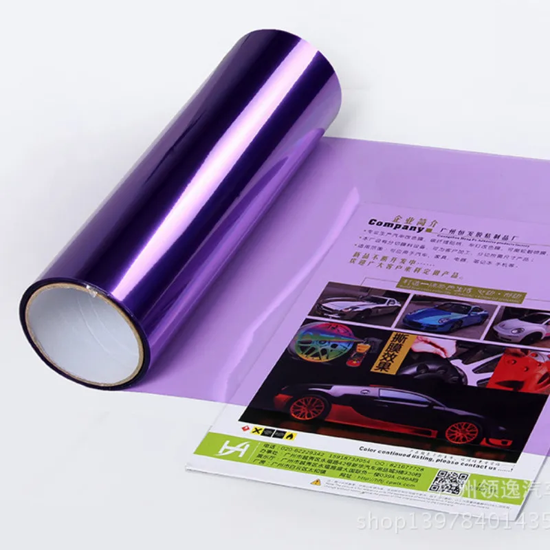 

New Auto Car Smoke Fog Light Headlight Taillight Tint Vinyl Film Sheet Sticker Waterproof Car Body Film Cover Car Styling