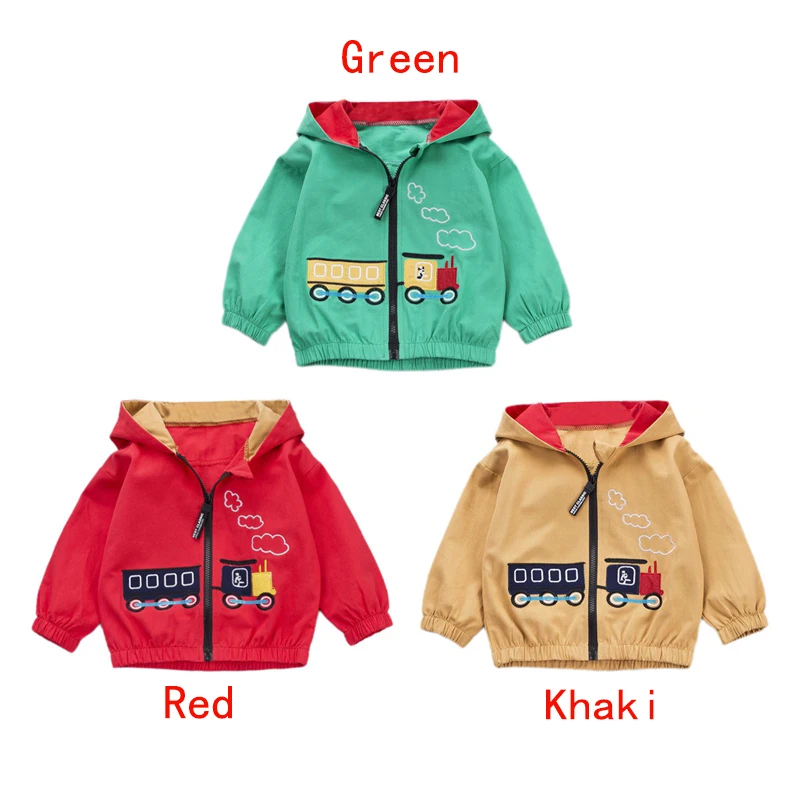 Детская ветровка с капюшоном на молнии |