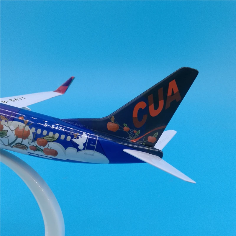 20 см литье под давлением 1/300 масштаб 737 B737 модель игрушки CUA Airline Airways с базовым
