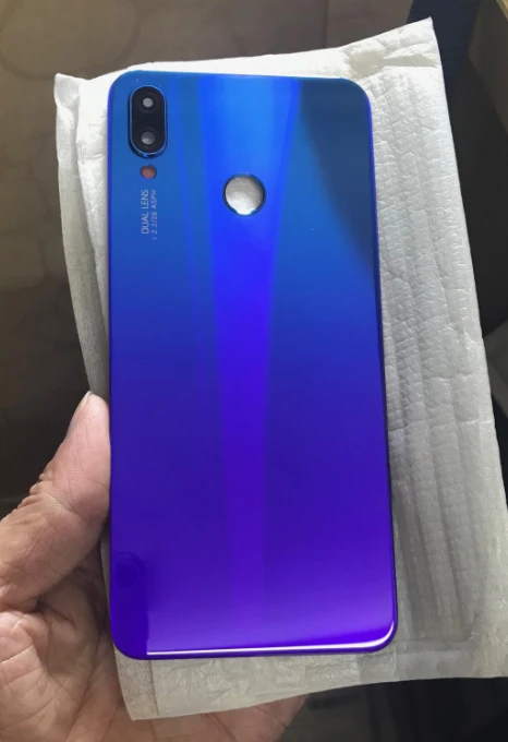 blue backcover Для huawei nova 3i ЖК-дисплей+ сенсорный экран панель дигитайзер в сборе с рамкой для huawei nova 3i ЖК+ задняя крышка - Цвет: blue backcover