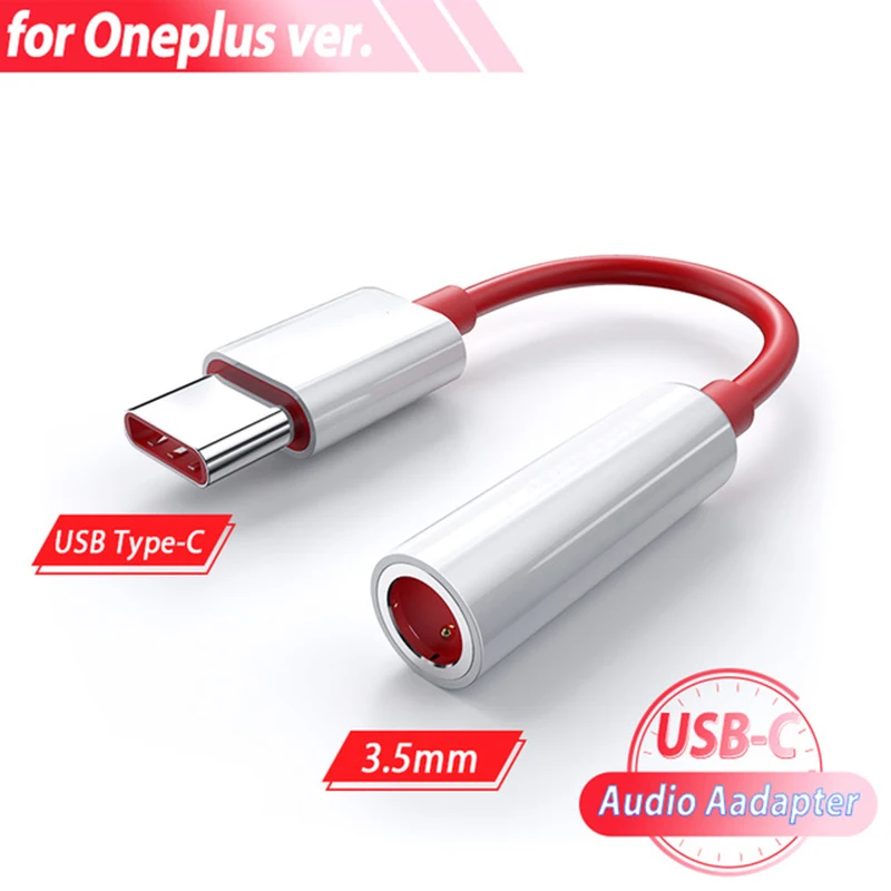 Usb type C до 3 5 мм адаптер для наушников Aux аудио One Plus 7 7T Pro usb-c музыкальный конвертер