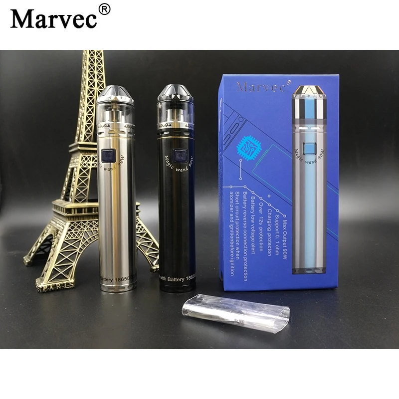 Marvec палочка Гоу Starter Kit электронная сигарета Vape ручка с 22 мм Диаметр бак Aomtzier