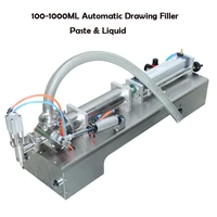 piston filling machine automatic drawing liqiud water filler automatic bottle filling machine bottle equipment shenlin machine
