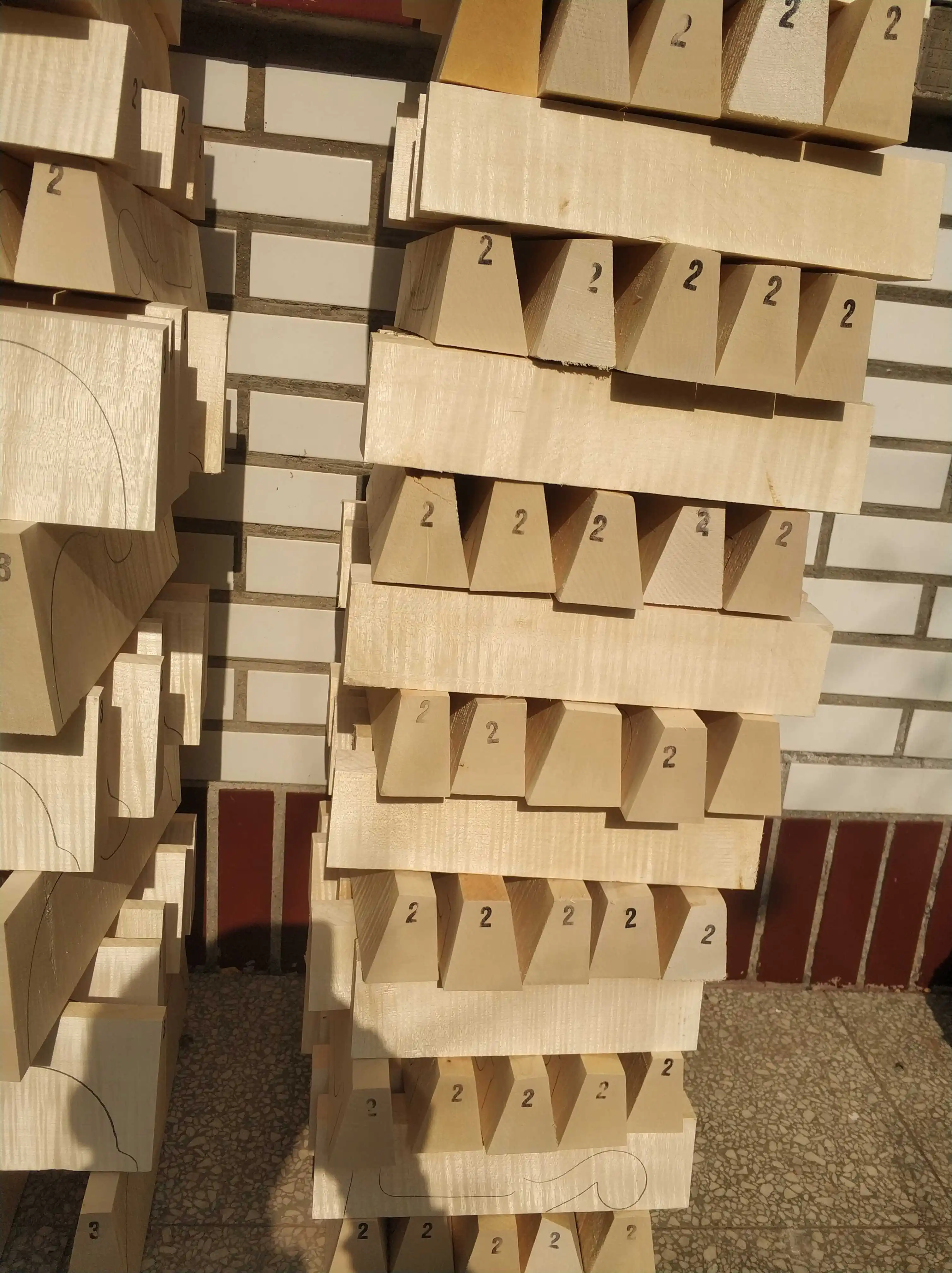 Один комплект древесины для изготовления скрипки древесина с верхом из ели