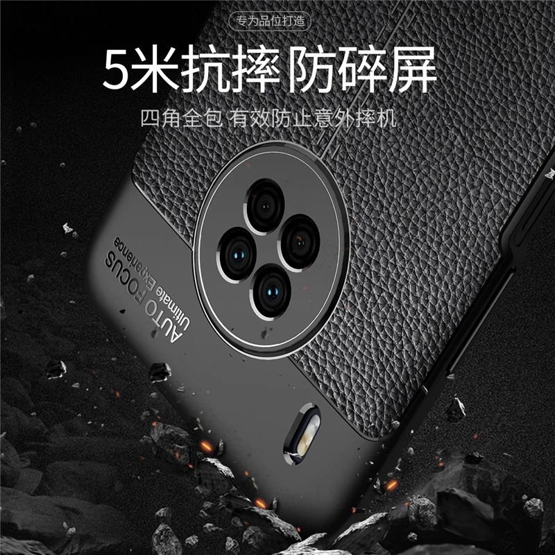 for cover huawei y9a case for huawei y9a capas bumper soft tpu leather for fundas huawei 10x lite p smart 2021 y7a y9a cover free global shipping
