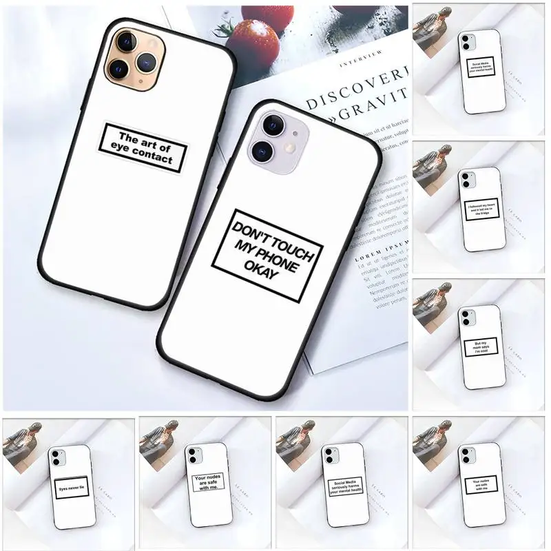 Извините если мне интересный чехол для телефона iPhone 12 Mini 11 Pro XS Max X XR 7 8 Plus мягкая