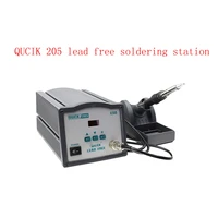 150w high power lead free soldering station digital display thermostat soldering pen high frequency rework station quick 205