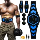 Стимулятор мышц АБС, тренажер для брюшных мышц, умный фитнес-тренажер для бодибилдинга, живота, рук, ног, бедер, Тренировка Тела для Похудения
