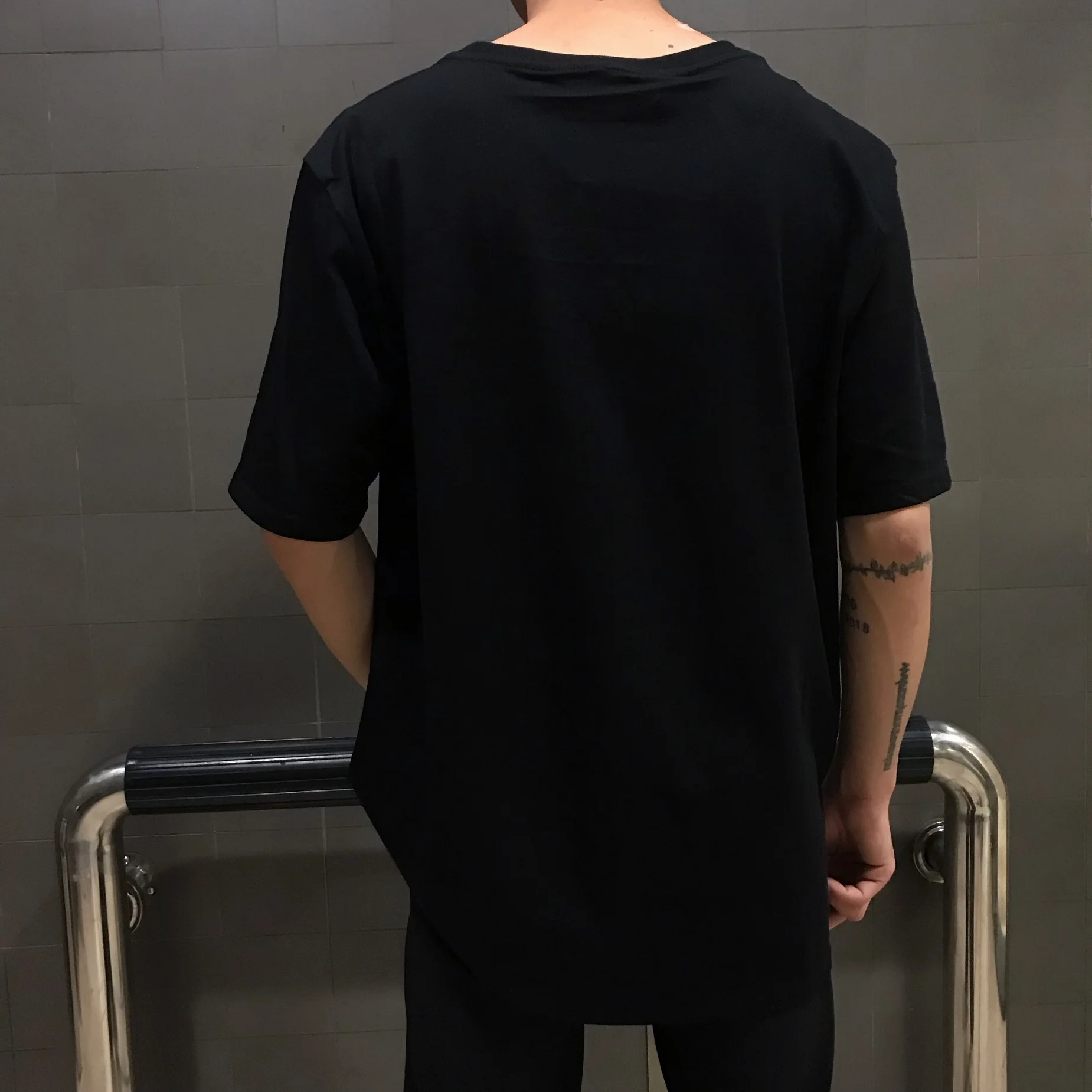 

Palm Angels spring coconut tree letter printing short-sleeved men women same wild loose T-shirt PA-54