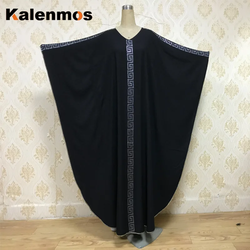

Eid Muslim Abaya Dresses Moroccan Kaftan Ramadan Islamic Clothing Women Dubai Rhinestone Prayer Garment Caftan Long Robe Arab