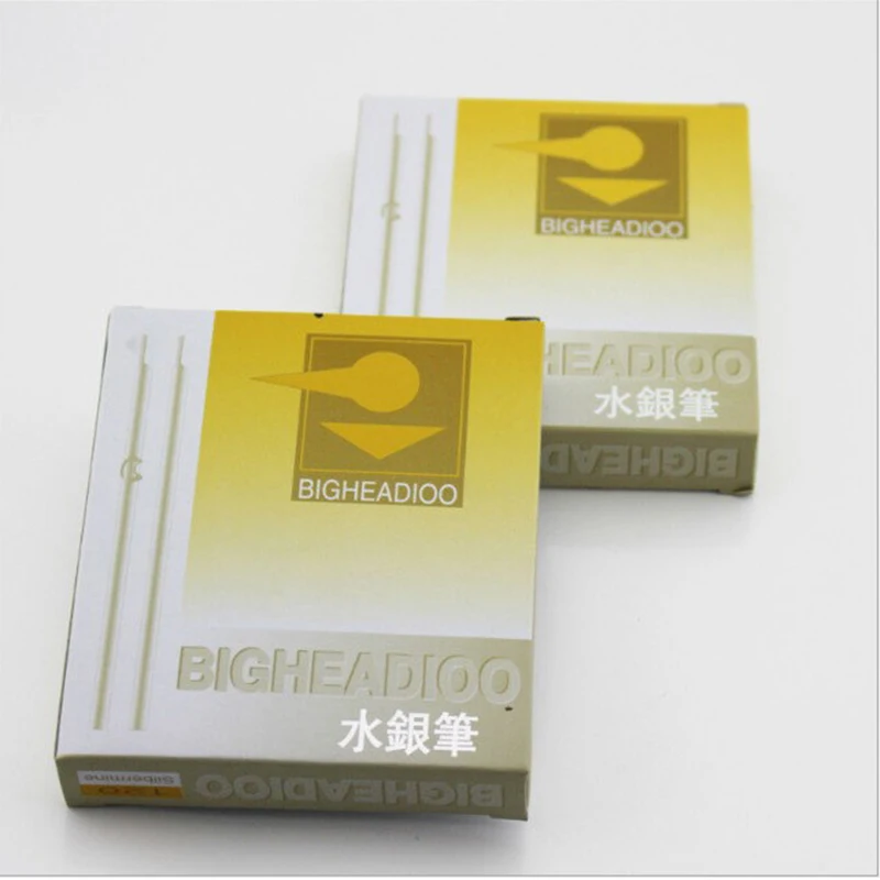 Ртутная ручка Bigheadioo линия для одежды золотая серебряная заправка идеально