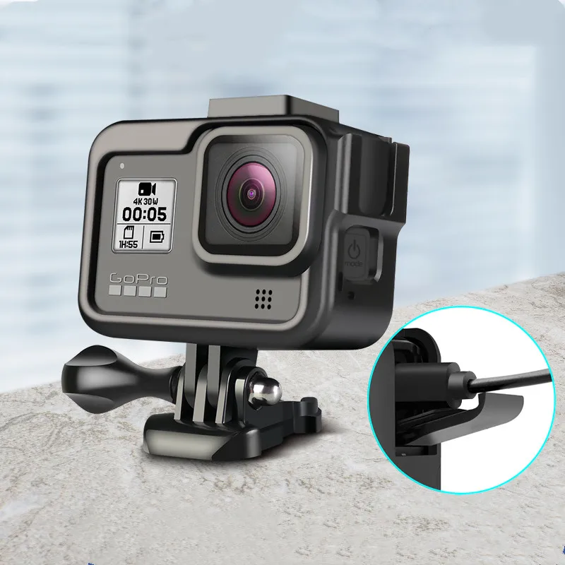 Алюминиевый защитный чехол с ЧПУ для GoPro Hero 8 Go Pro аксессуары спортивной