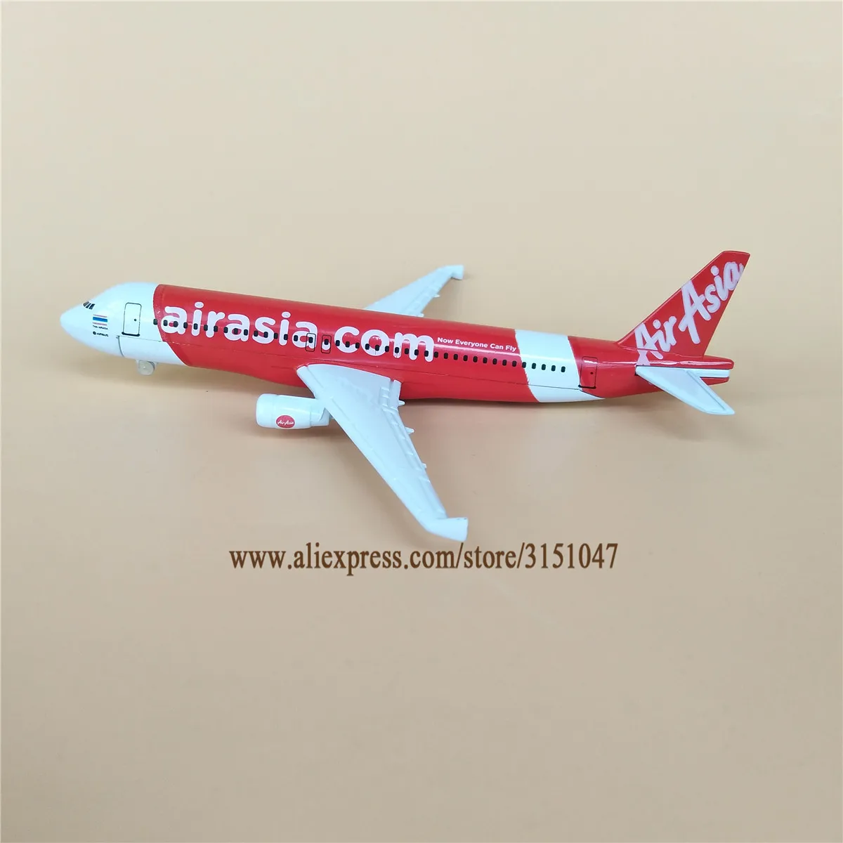 Новинка 16 см авиакомпания Red Air Asia Airlines A320 аэробус 320 авиалинии металлическая