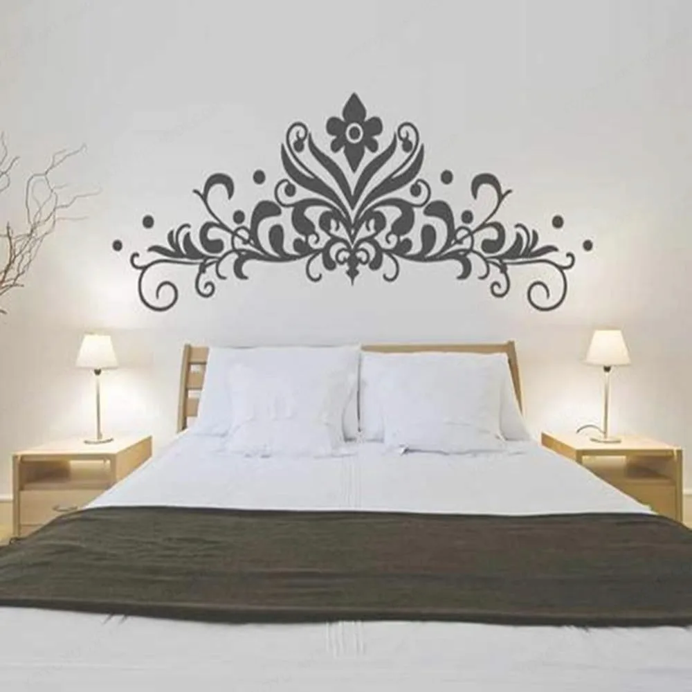 

YOYOYU Headboard Sticker Room Decorative Mural Removable Vinyl Wall Sticker Interior Home Decoration Living Room Decor HL 124