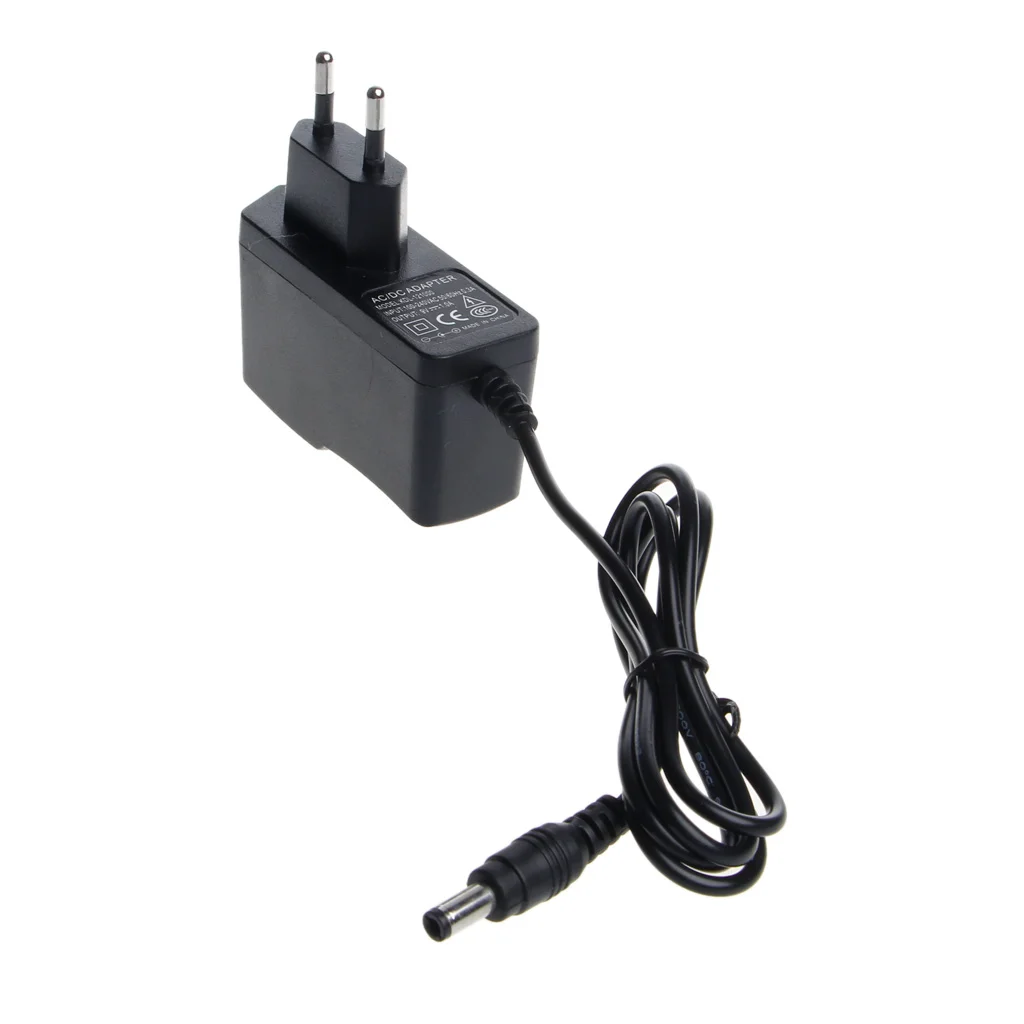 AC 100-240V to DC 9V 1A 1000mA импульсный источник питания адаптер вилка европейского