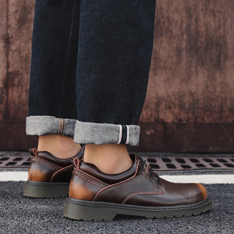 

Sneaker Man Casual Shoe Men Black Casual Shoes Leather Mens Causal Sports Fashion Sport Men's 2020 Zapatos Casuales For Man