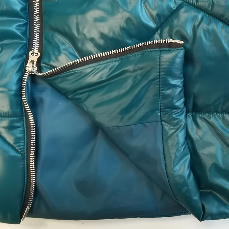 

Casual Black Glossy Winter Coat Women 2020 New Solid Long Hooded Parkas Clothes Puffer Bubble Jacket Coats Female Outwear