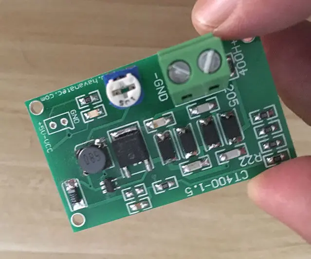 

DC-DC Inductor Boost Sensor Converter Module 3.7v-5v to 160v-450V linearly adju