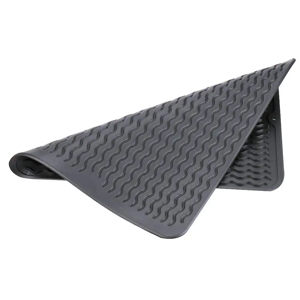 Силиконовое прямоугольное блюдо коврик для сушки термостойкая посуда прочная подушка коврик столовая посуда стол впитывающий коврик подставки для кружек