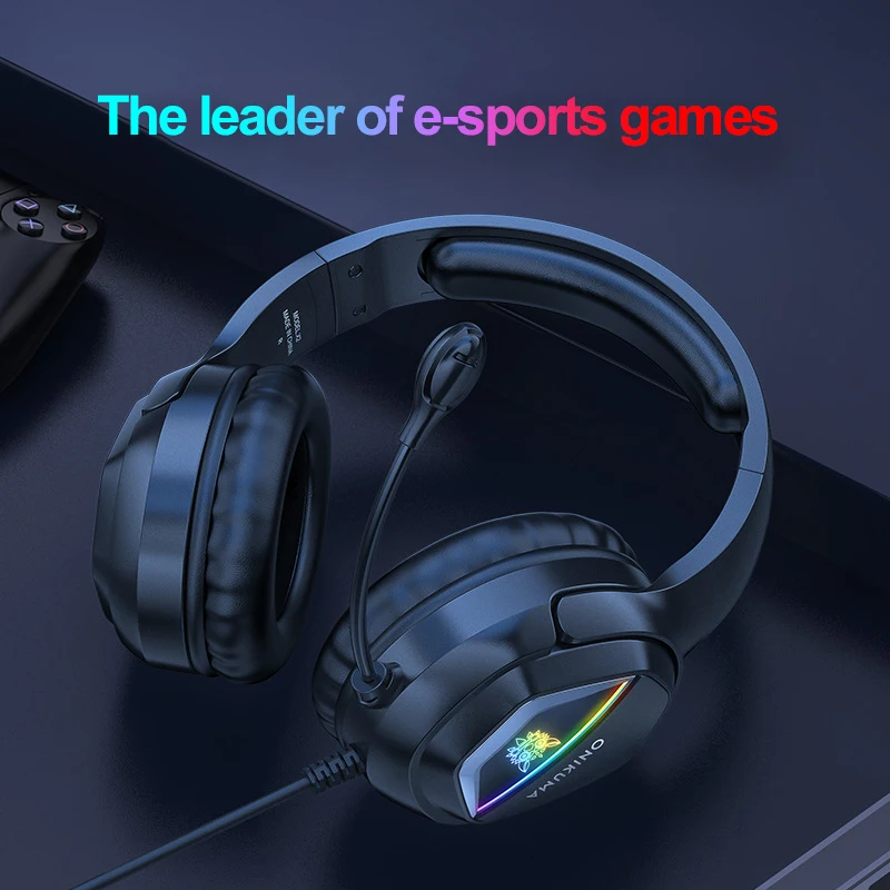 Wired Game Headset MIC LED Noise Isolating Microphone Multi-platform Compatible High quality stereo sound for game playing. | Электроника