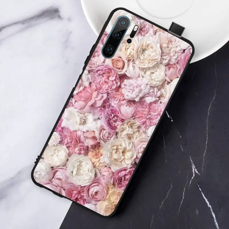 

Beautiful red rose flower fashion Phone Case For Huawei honor Mate P 10 20 30 40 Pro 10i 9 10 20 8 x Lite