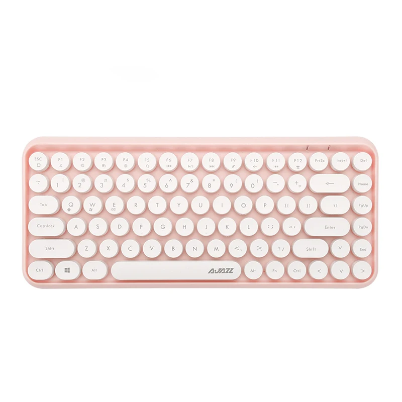 

Ajazz 308i Wireless Bluetooth-compatible Keyboard ABS Keycaps 84 Keys Gaming Mechanical Keyboard For PC Gamer Laptop Computer
