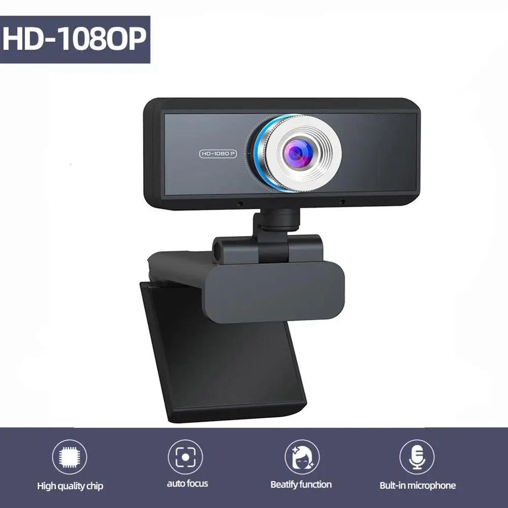 USB веб камера 1080P HD 5MP автоматическая фокусировка Компьютерная Веб камеры