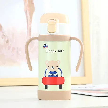 Бутылки для воды из нержавеющей стали 304 вакуумная детская изоляционная бутылка