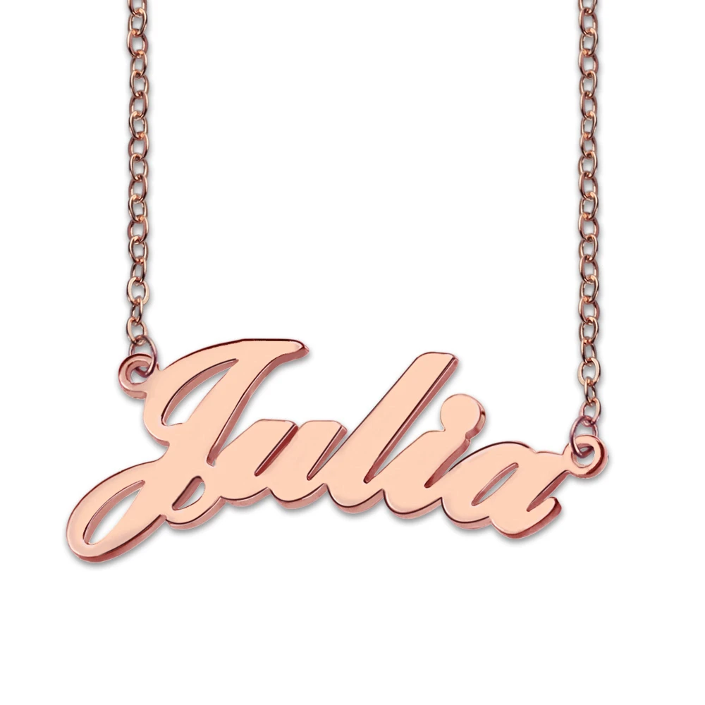 Прямая поставка от Sweey заказное ожерелье в стиле Julia индивидуальное классическое