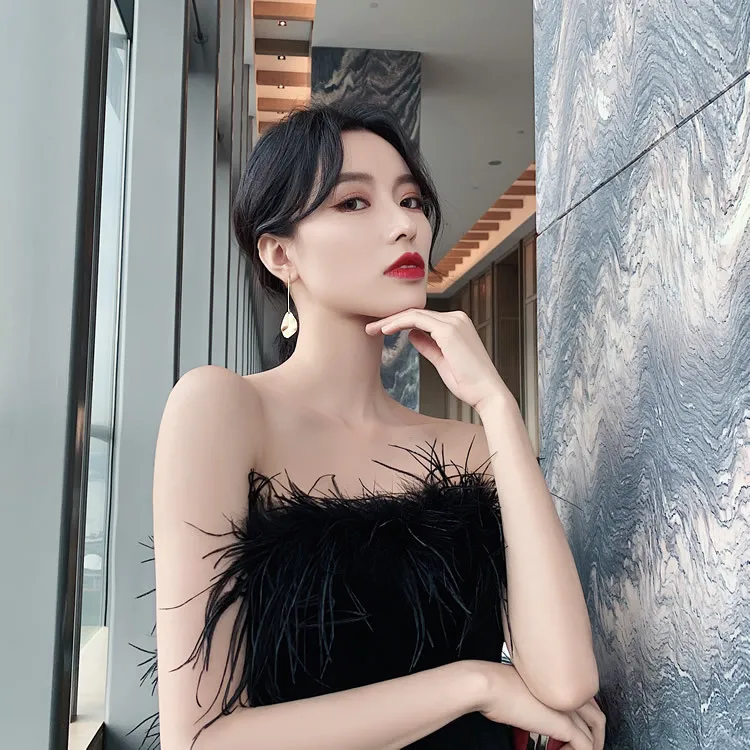 Серьги из натурального пресноводного жемчуга Асимметричные женские большие