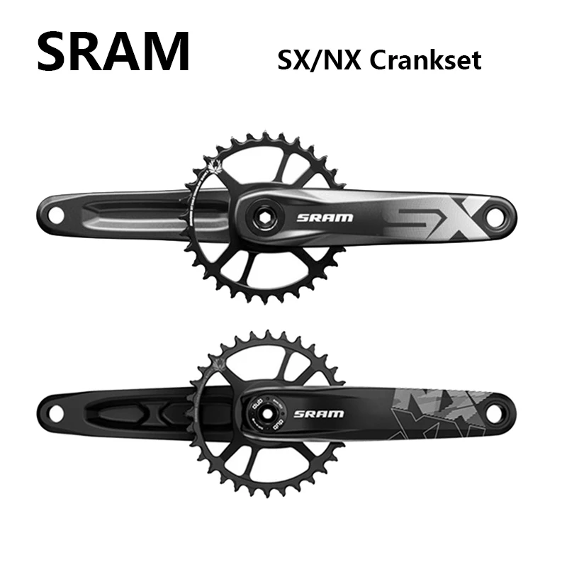 SRAM SX NX EAGLE 12 Speed  DUB 170mm 175mm 30T 32T  34T Steel Chainring MTB Bicycle Crankset DUB BSA PF30 BB92 BB 12s MTB DUB BB