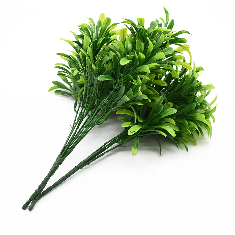 Искусственные растения пластиковые зелёные  smr