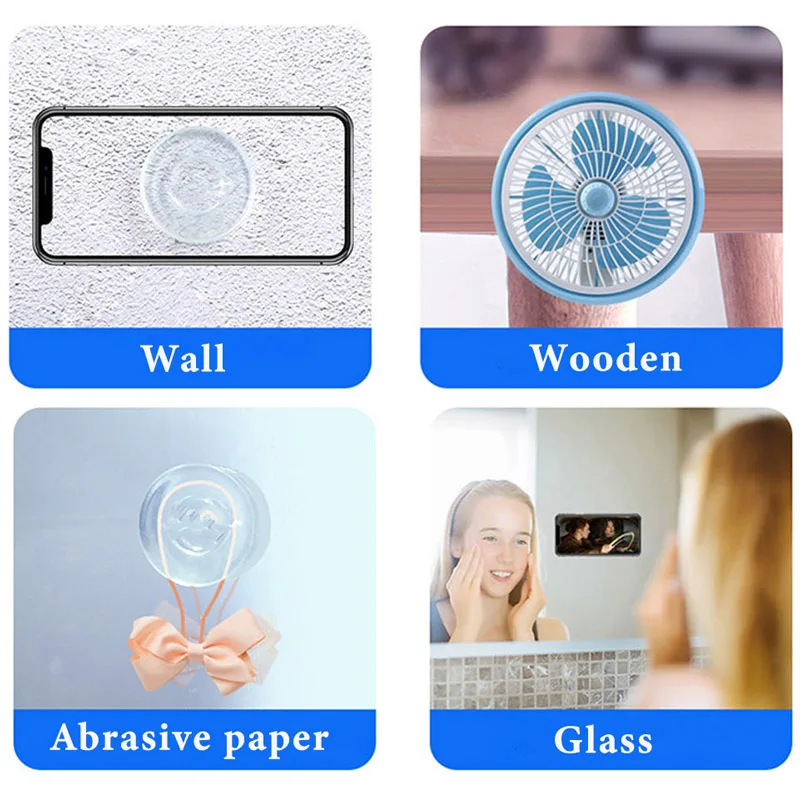 

Phone Stand Holder Clear Magic Nano Rubber Stick Universal Multi-Function Mobile Phone Holder For iPhone X Xs Max 11 Pro Sticker