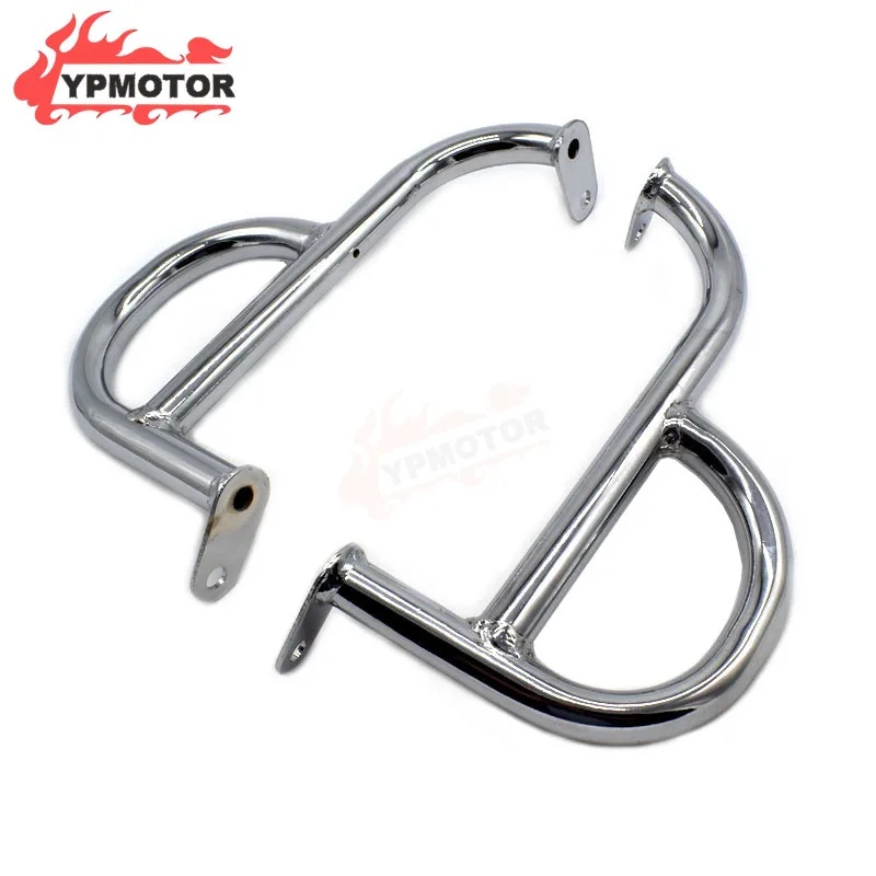 

XV 400/530 Pair Motorcycle Chrome Crash Bar Engine Guard Bumper Protector for Yamaha Virago XV535 XV400 all years