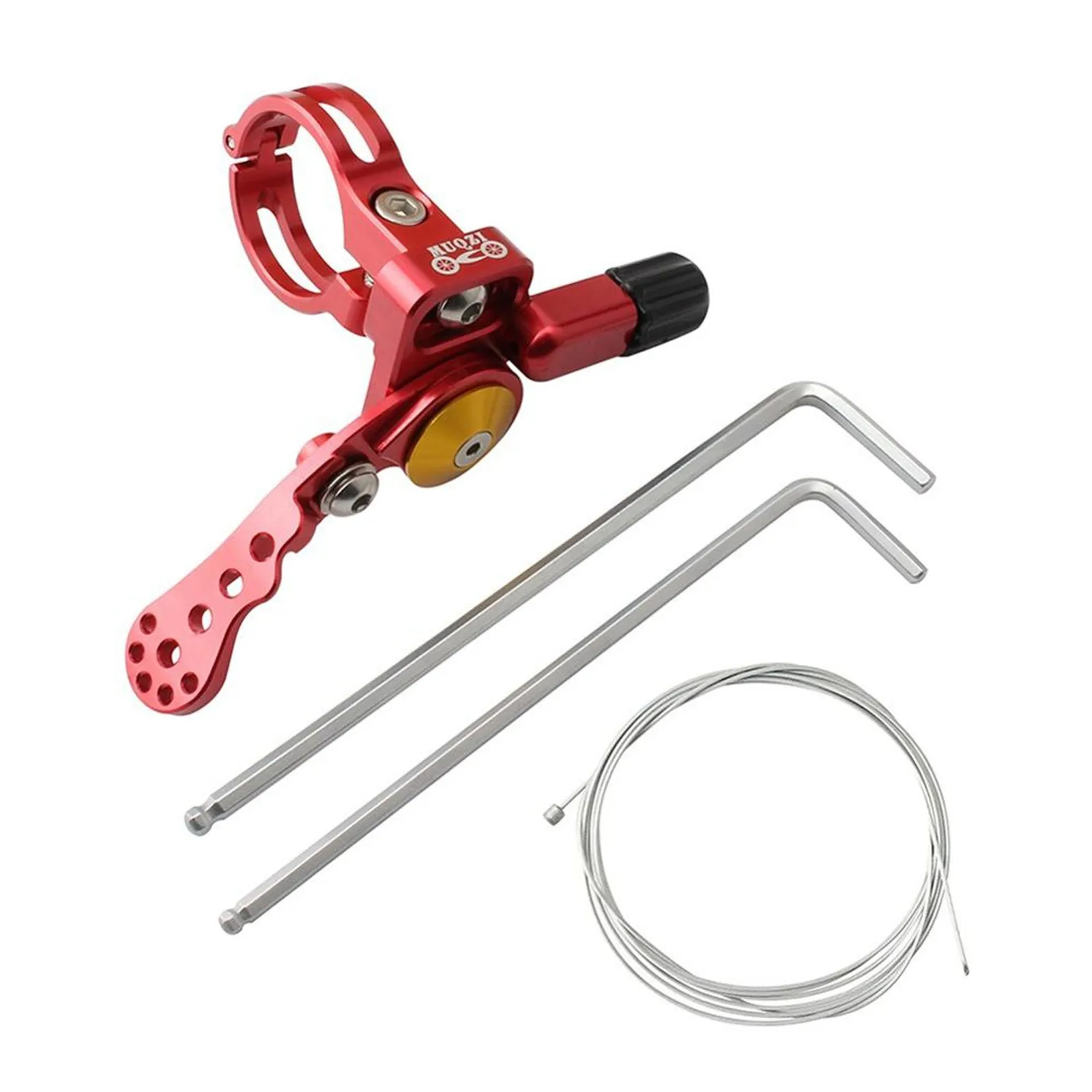 

Mountain Bike Lever Adjustable Seatpost Aluminum Alloy Lifting Seat Pipeline Controller for 22.2 or 24mm Handlebars