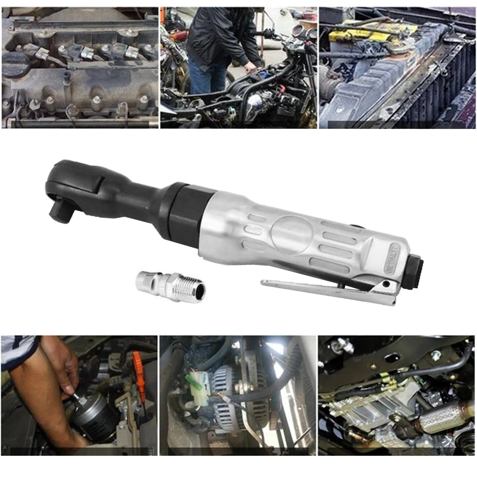 Пневматический гаечный ключ Milda сверхмощный пневматический гайковерт с храповым