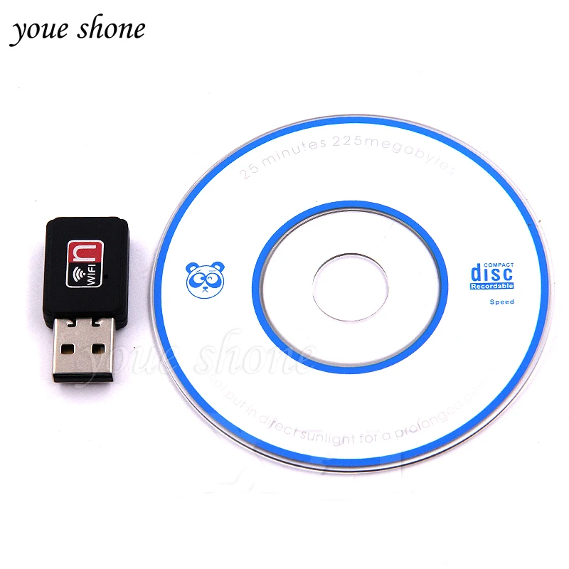 Мини Сетевая карта USB Wi-Fi адаптер 150 Мбит/с приемник для ПК ключ 2 4G 0 Lan Ethernet