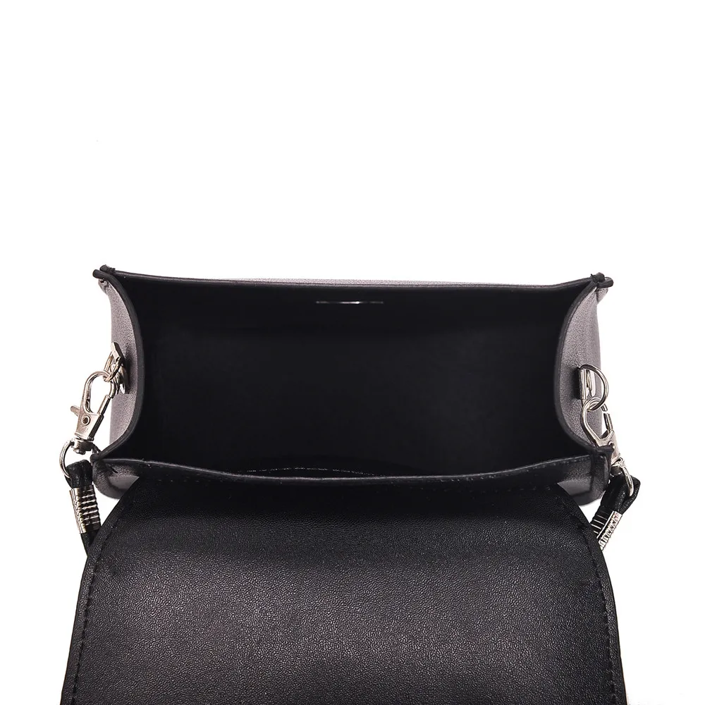 

Women Leather Shoulder Bag Pure Color Messenger Satchel Tote Crossbody Simple Cat Ears Bag Bolsa Feminina Femme #YJ