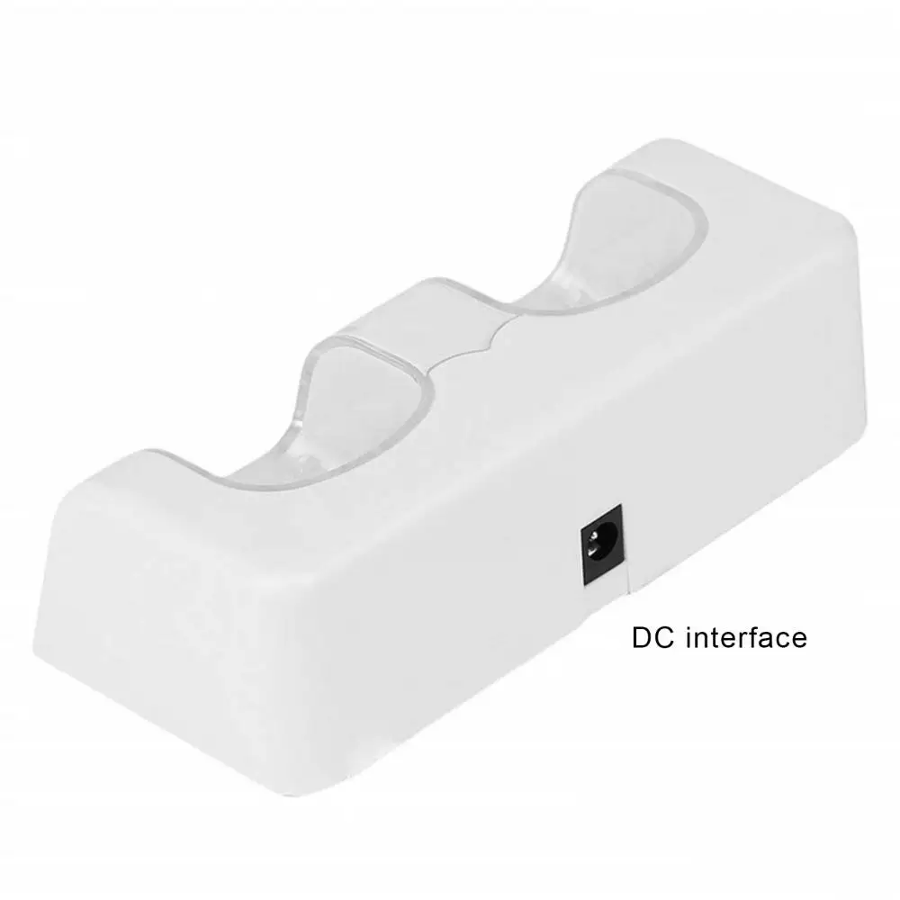 

2 Ports Gamepad Charging Dock Station Game Console Accessory for Nintendo Wii Games Accessories
