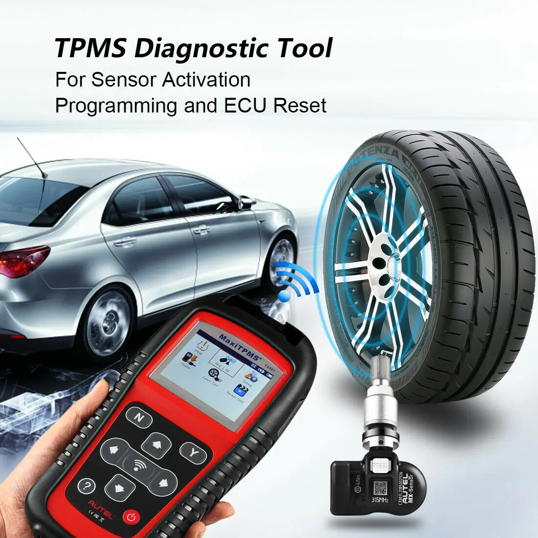 Autel MaxiTPMS TS501 TPMS автомобильный диагностический инструмент активация/переобучение