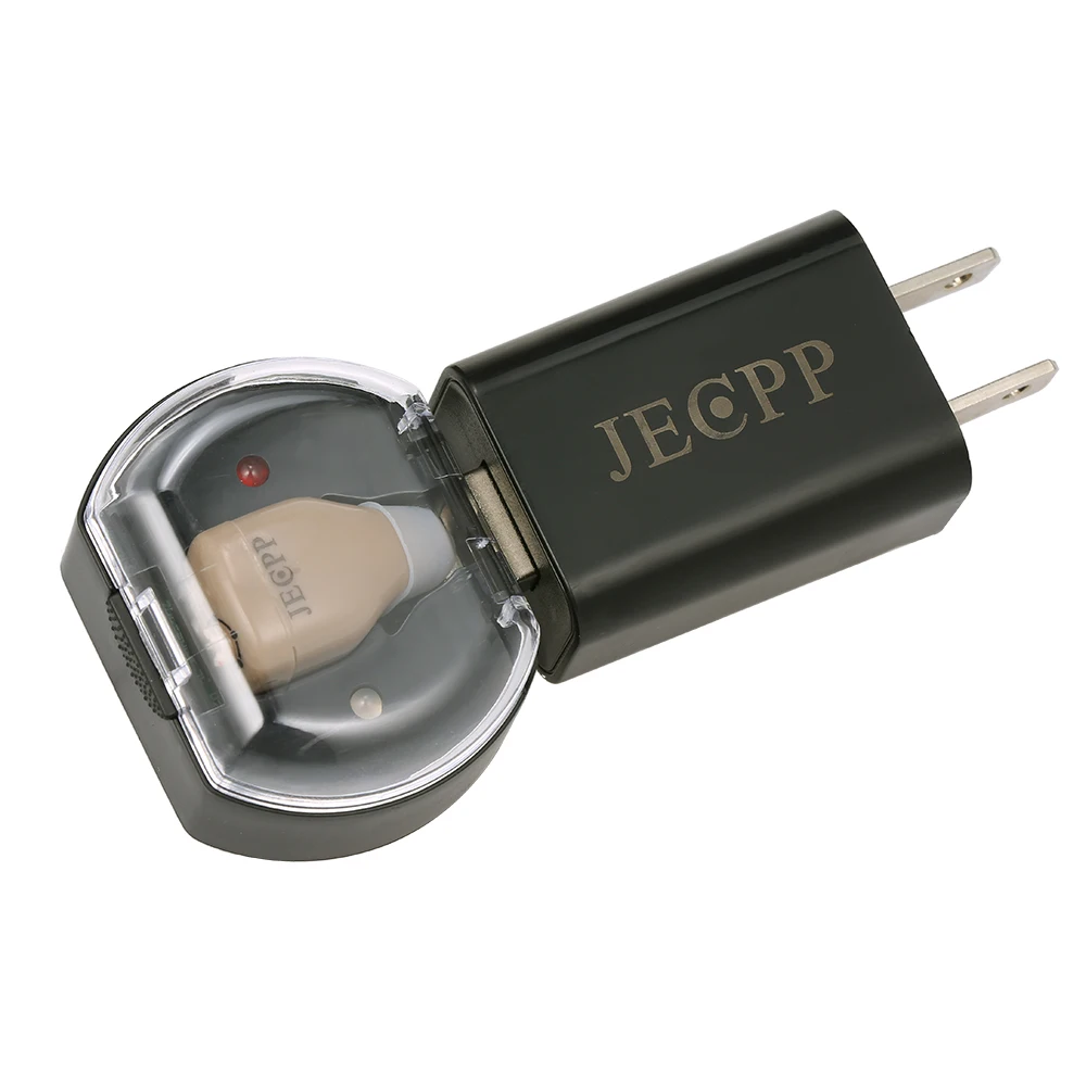 Невидимый усилитель звука мини слуховой аппарат перезаряжаемый регулируемый