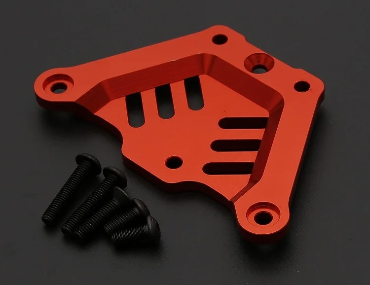 Ручной подвес CNC из сплава Передняя Топ Скоба для шасси рулевая тяга пластина 1/5