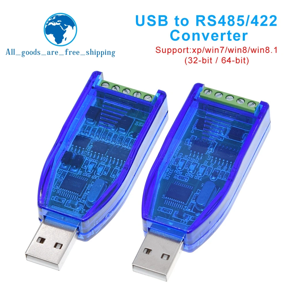 Промышленный преобразователь USB в RS485 422 CH340G с защитой от обновления совместим со