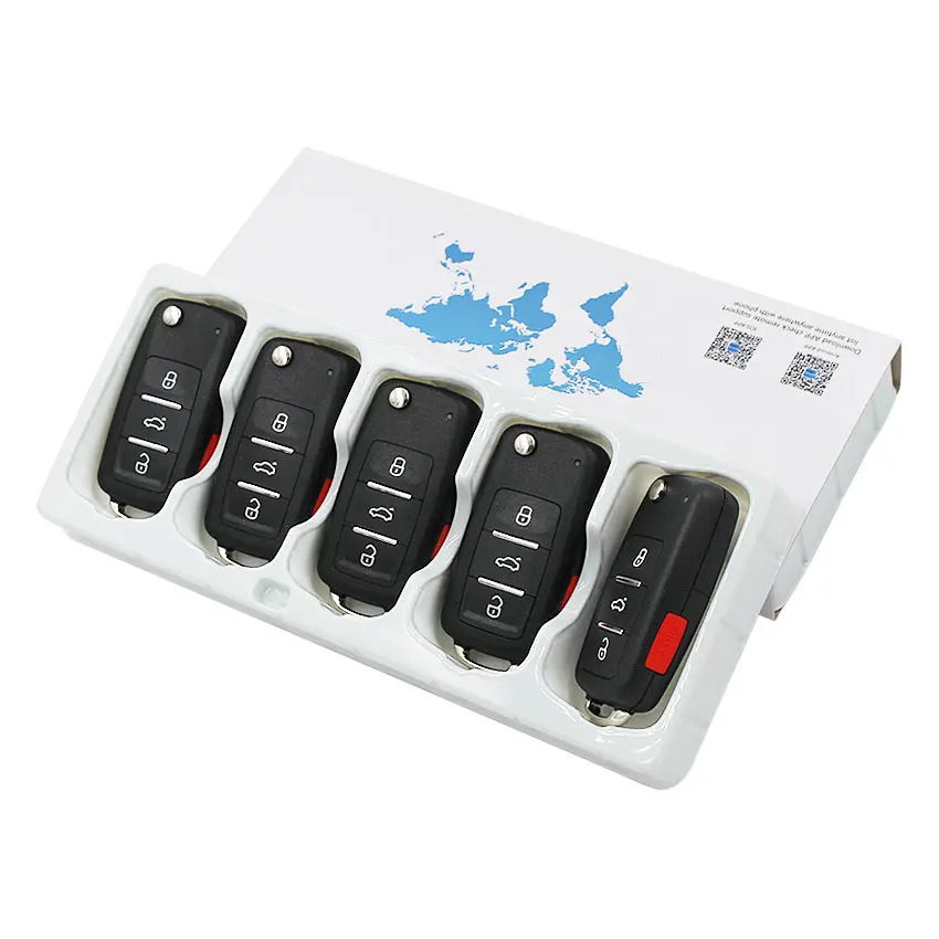 5 шт./лот KEYDIY 4 btn многофункциональный пульт дистанционного управления женская + 1 NB