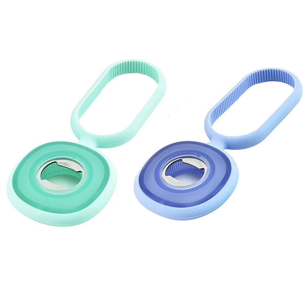 

Силиконовый Открыватель для бутылок, многофункциональный портативный инструмент для открывания бутылок с крышкой