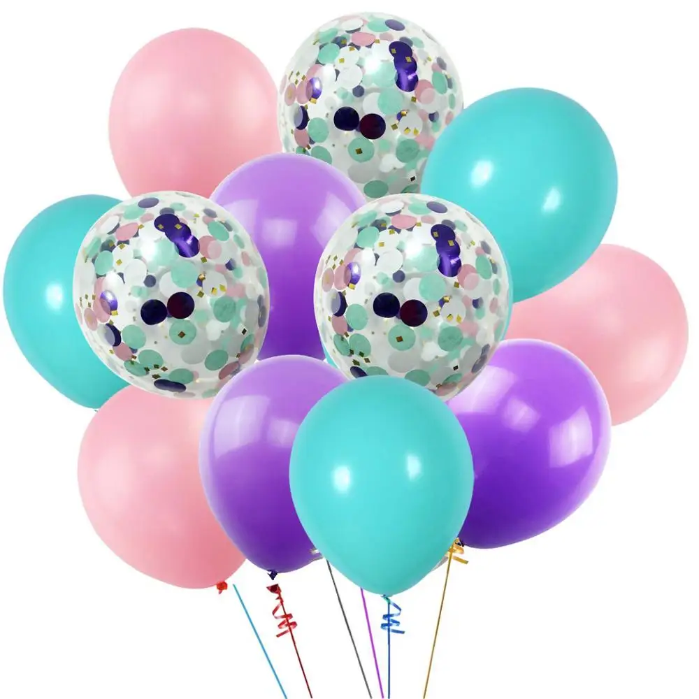 12in Colorful Latex balloons decoration for New year party include latex balloon have many colors | Дом и сад